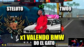 TWO9 vs STELUTO !! X1 DOS CRIAS DO EL GATO VALENDO BMW !!