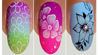 New Spring Nail Art Ideas 2024 | Best Flower Nail Art compilation