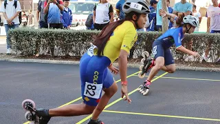 100 Mts Sprint Road Junior Ladies Heats | WSC2023 - Italy