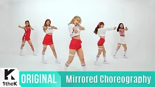 [Mirrored] LABOUM(라붐)_ Shooting Love Choreography(푱푱 거울모드 안무영상)_1theK Dance Cover Contest
