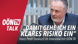 Hans Peter Doskozil: "Damit gehe ich ein klares Risiko ein"