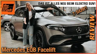 Mercedes EQB Facelift (2024) Das ist alles NEU beim Premium Elektro 7-Sitzer! Review | Test | POV