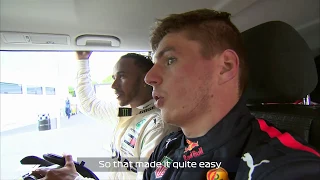 Verstappen & Hamilton Discuss Vettel Incident | 2018 French Grand Prix