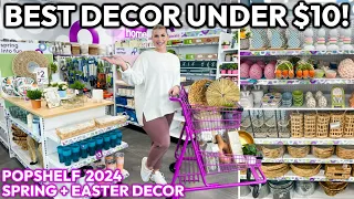 Best Spring Home Decor UNDER $10 😱 Everything NEW at PopShelf | Easter Decor + Spring Decorations