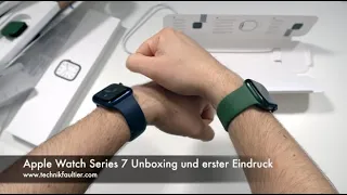 Apple Watch Series 7 Unboxing und erster Eindruck
