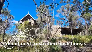 Abandoned Australian bush house and privately owned. Be respectful of the owner