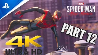 PlayStation 5 - Spider Man - Miles Morales | Part 12 | Gameplay [4K HDR 60FPS] - No commentary