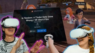 How to watch VR Videos with your friends in the Metaverse: Meta Horizon Home Watch Party Tutorial