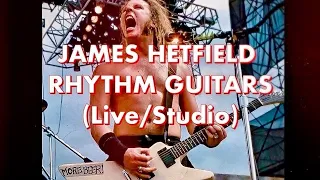 James Hetfield Rhythm Guitar: Best of Hetfield – Live & in the Studio #guitar #riffs  #downpicking