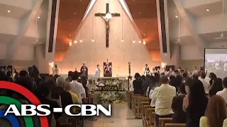 Former president Benigno Aquino III receives rousing applause, standing ovation at funeral mass