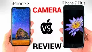 iPhone X vs iPhone 7 Plus - CAMERA REVIEW!