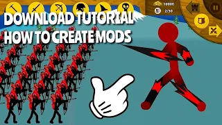 HOW TO DOWNLOAD HUGE UPDATE MOD CREATE MODS MAX LEVEL X99999 l STICK WAR LEGACY MOD APK HACK VIP