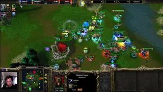 Happy (UD) Romantic (HU) vs 120 (HU) Lyn (ORC) - 2v2 - Highly Recommended - WarCraft 3 - WC3688