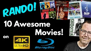 Random List of 10 Awesome Movies on Physical Media (Blu-ray and 4K) | New Pickups