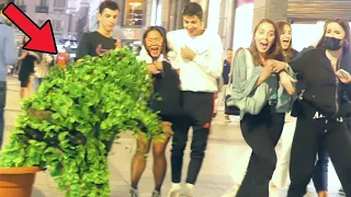 Bushman and Trashman Scaring People | Bushman Prank | Trashman Prank