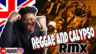 Russ Millions x Buni x YV x CH x SwitchOTR x GAZO x Rose Real - Reggae & Calypso RMX 🇬🇧🔥 REACTION
