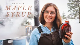 Boiling Sap Into Maple Syrup | Small Scale