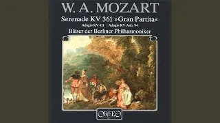 Serenade No. 10 in B-Flat Major, K. 361 "Gran Partita": VI. Tema con variazioni