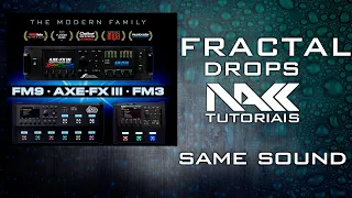 Fractal Axe Fx III mk II, Fm3 and FM 9 with same FM9 factory preset