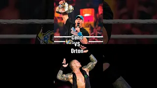 John Cena vs Randy Orton Comparison #shorts #wwe #comparison