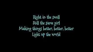 Barbie movie song: Light up the world lyrics on screen