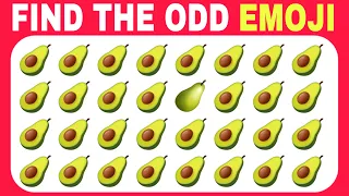 FIND THE ODD EMOJI OUT Spot The Difference to Win! | Find The Odd Emoji Quizzes | Odd One Out Puzzle