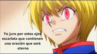 Hi ni moeru hitomi (Kurapika character song) Sub español