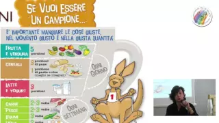 Antonella Carpi, alimentazione sana nell'età evolutiva