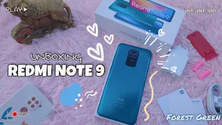 Aesthetic Xiaomi Redmi Note 9 2021 Unboxing(hands on, camera test, specs, set-up,case & accessories)
