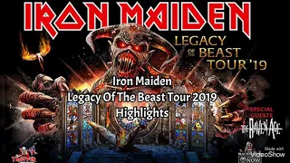 Iron Maiden Legacy Of The Beast 2019 Tour Highlights