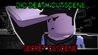 DIO Death Secret Cutscene (N the Jojo Game)