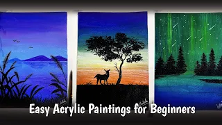 Easy Acrylic Painting Tips | Acrylic Painting Ideas