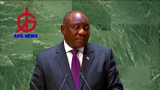 ZIMBABWEANS ARE SUFFERING: Remove sanctions. Ramaphosa tells UN that SA, others bearing the brunt
