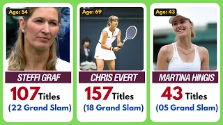 Top 30 Women Tennis Players | Open Era - ATP Tour | WTA