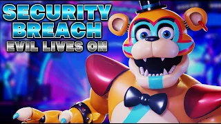 FNAF SECURITY BREACH SONG | "Security Breach (feat. APAngryPiggy & HalaCG)" | Evil Lives On Album