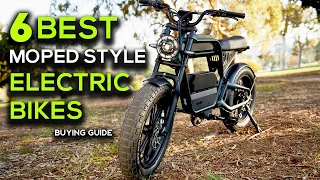 Best Moped Style Electric Bikes 2024 - Top 6 Game-Changers!