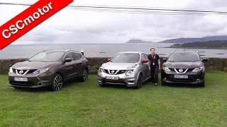 Nissan Juke, Qashqai y X-Trail | Comparativa