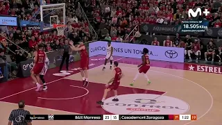 El mejor partido de Aday Mara en ACB con Casademont Zaragoza