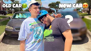 I BOUGHT MY OLDER BROTHER A NEW CAR!!! (Emotional)