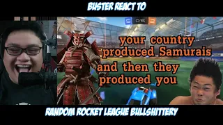 Buster Reaction to Random Rocket League Bullshittery