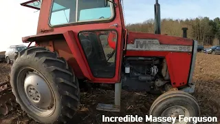 1980 Massey Ferguson 590 4.1 Litre 4-Cyl Diesel Tractor (75 HP)