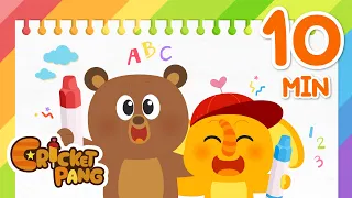 Learning Songs | Kids Song Collection | Cricket Pang