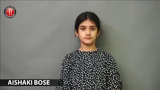 Audition of Aishaki Bose (10+, 4'10”) For Ad. Film | Kolkata | Tollywood Industry.com