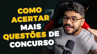 FAÇA 90% DE ACERTOS EM QUESTÕES ASSIM (Fui aprovado em concurso assim)