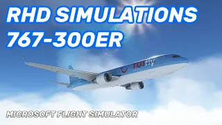 RHD Simulations 767-300ER | MSFS Review (Full Flight)