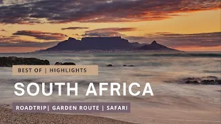 South Africa Highlights - Best Of East and Western Cape [4K]