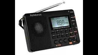 Rádio Retekess V-115 Am/fm/sw Mp3   É BOM ?