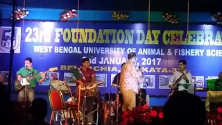 Raghav Chatterjee amazing live performance in W.B.U.A.F.S, Kolkata