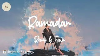Rauf & Faik - Ramadan (lyric video)