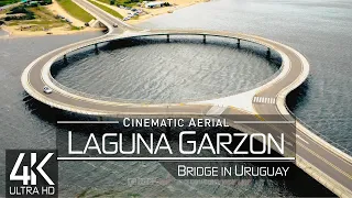 【4K】🇺🇾 Laguna Garzon Bridge from Above 🔥 URUGUAY 2022 🔥 Cinematic Wolf Aerial™ Drone Film